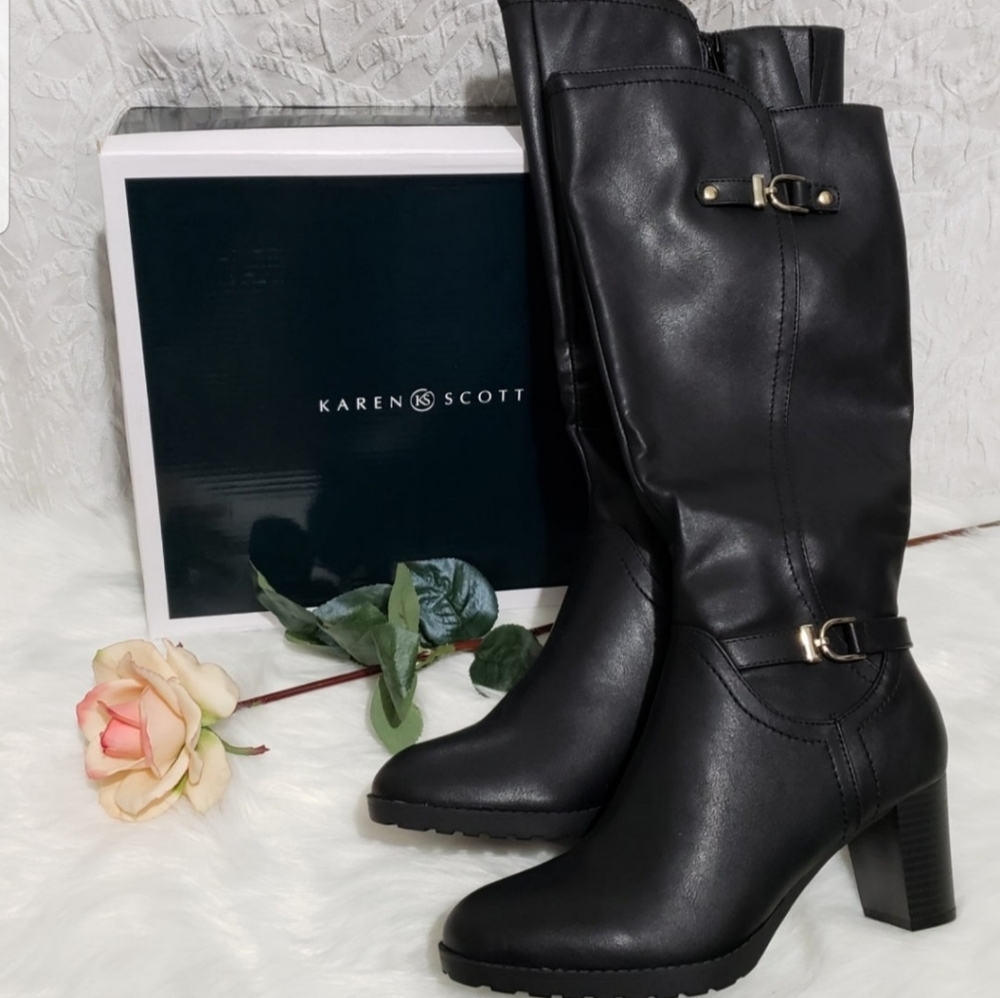 🔥🔥KAREN SCOTT Women's Laylah Boots - Black🔥🔥